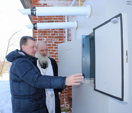 В Ивановской области газифицировали храм, построенный на деньги генералиссимуса Суворова